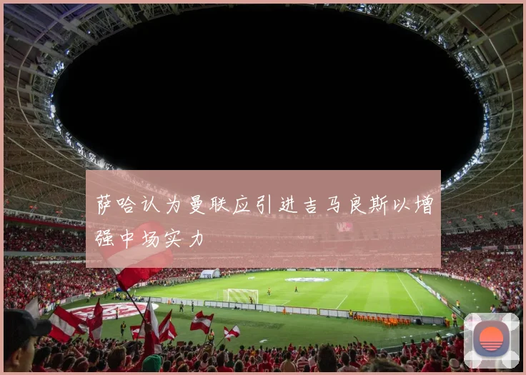 萨哈认为曼联应引进吉马良斯以增强中场实力
